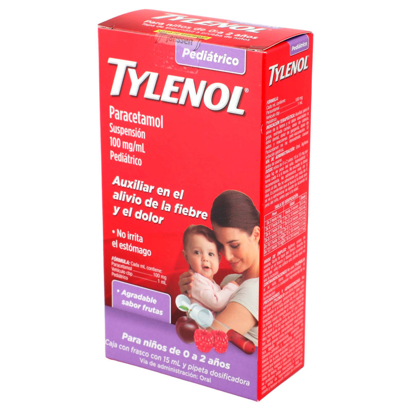 Tylenol Pediatrico Suspensión 100Mg/Ml (Paracetamol) - WeCare Pharma
