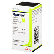 Humulin N Frasco 100Unid/Ml 10Ml Ampulas (Insulina Humana Recombinante Isofana) - WeCare Pharma