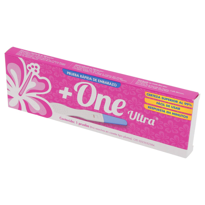 Condón Prudence + One Ultra Prueba De Embarazo - WeCare Pharma