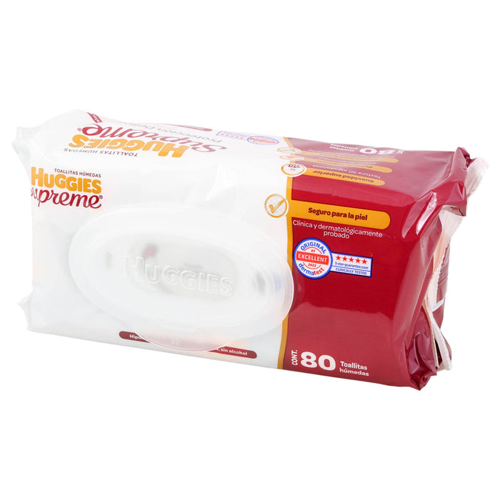 Toallitas Humedas Huggies Supreme Con 80 - WeCare Pharma