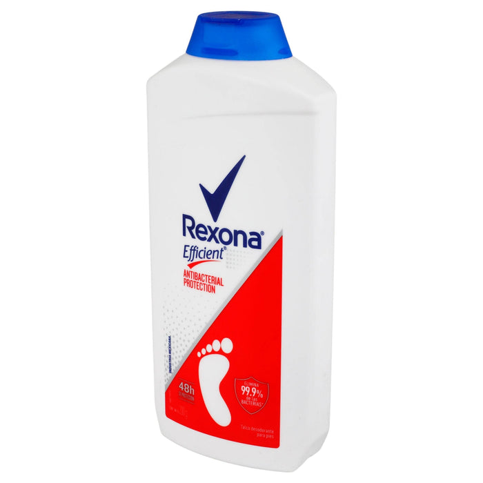 Talco Rexona Efficientt Antibacterial Proteccion 200G - WeCare Pharma