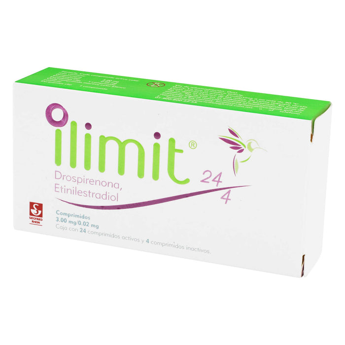 Ilimit 24/4 3Mg/0.02Mg Con 24 Comprimidos (Drospirenona/Etinilestradiol) - WeCare Pharma