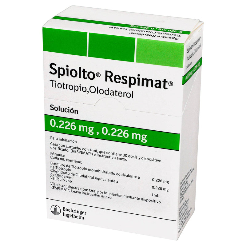 Spiolto Respimat Solución 0.226Mg/0.226Mg 30D (Tiotropio/Olodaterol) - WeCare Pharma