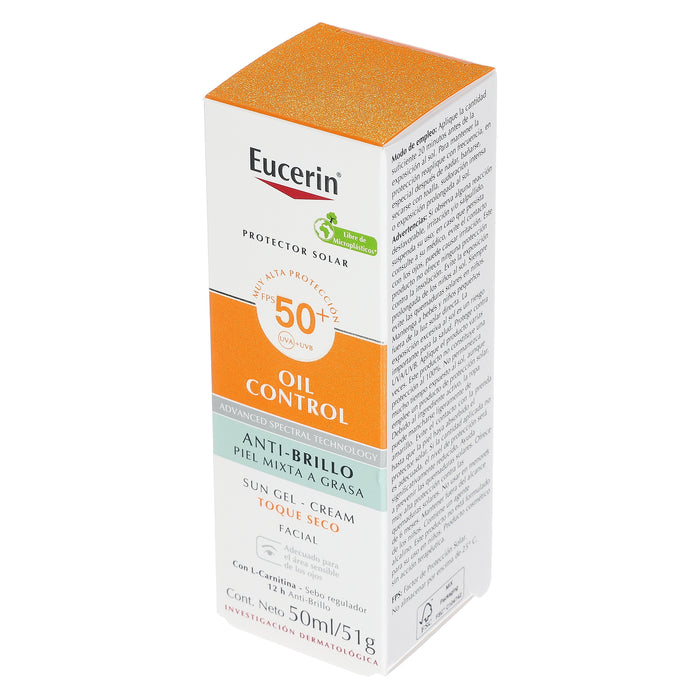 Eucerin Oil Control Fps50 Piel Mixta A Grasa 50Ml 4 - 4005900140906