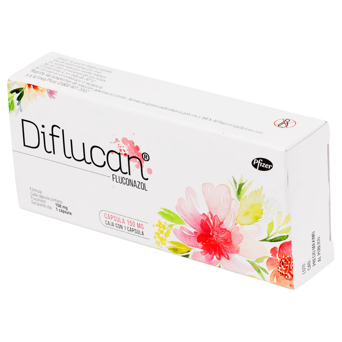 Diflucan 150Mg Con 1 Capsulas (Fluconazol) 3 - 7501287686404