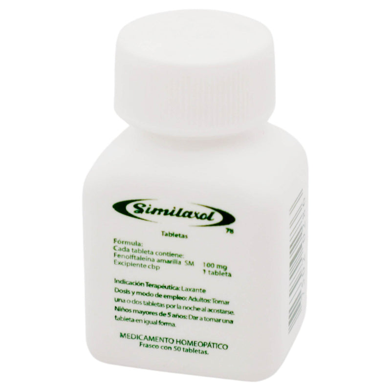 Similaxol 100Mg Con 50 Tabletas (Fenolftaleina) - WeCare Pharma
