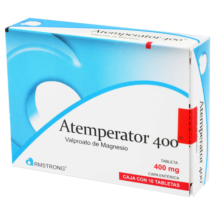 Atemperator (Valproato De Magnesio) Tabletas 400Mg Con 10 - WeCare Pharma