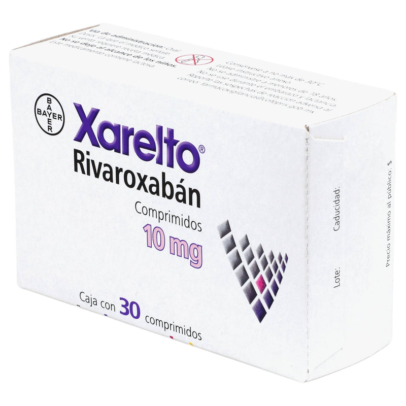 Xarelto 10Mg Con 30 Comprimidos (Rivaroxaban) - WeCare Pharma