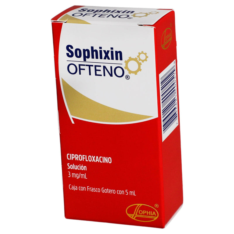 Sophixin Gotas 3Mg/Ml 5Ml (Ciprofloxacino) - WeCare Pharma