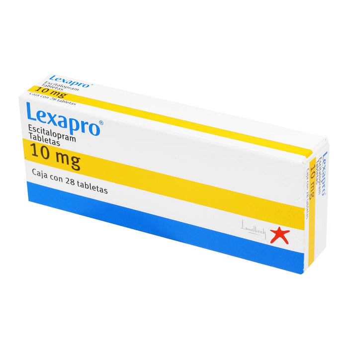 Lexapro 10Mg Con 28 Tabletas (Escitalopram) - WeCare Pharma