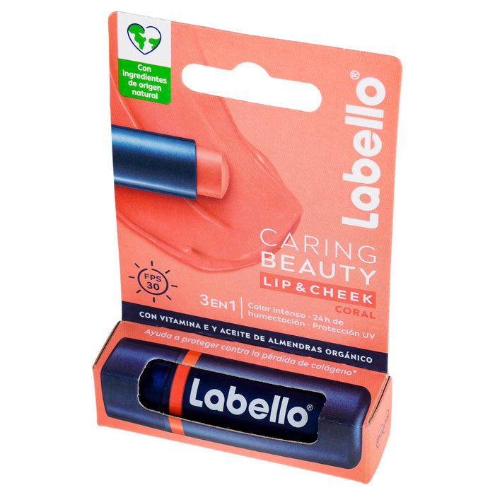 Labello Caring Beauty Coral 4.8G - WeCare Pharma