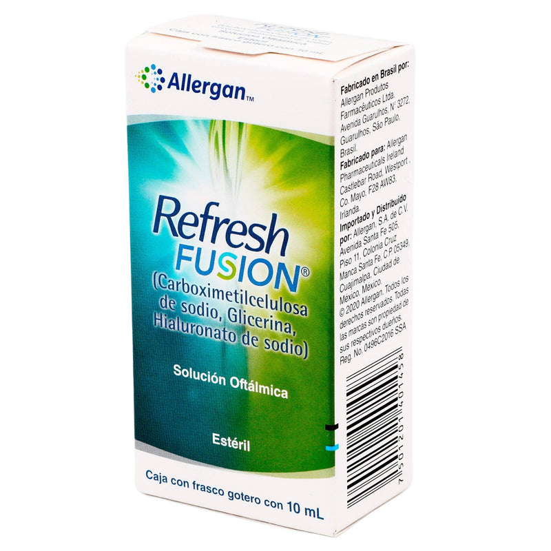 Refresh Fusion Gotas 10Ml (Carboximetilcelulosa/ Glicerina) - WeCare Pharma