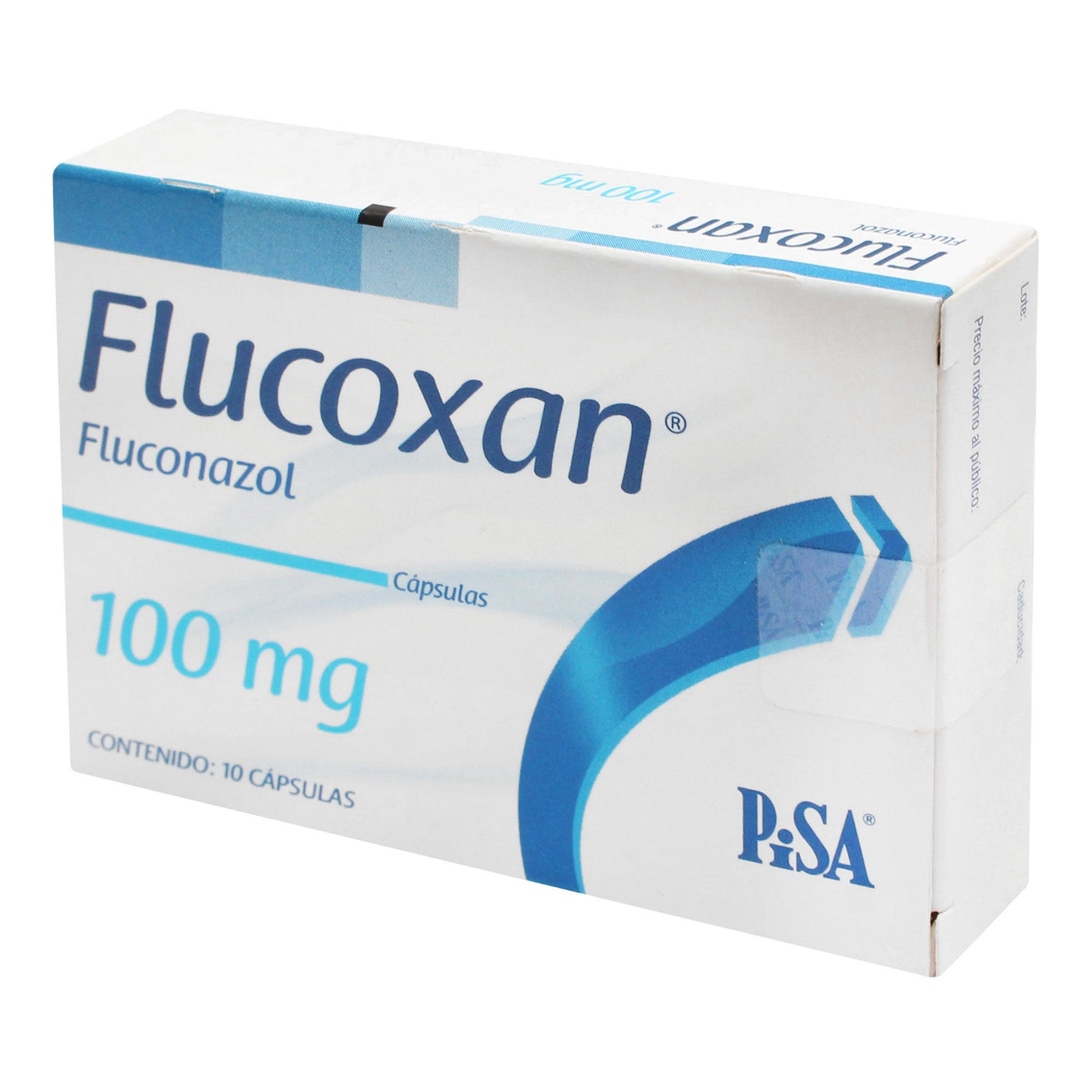 Flucoxan 100Mg Con 10 Capsulas (Fluconazol) 3 - 7501125108686