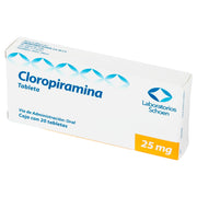Cloropiramina 25Mg Con 20 Schoen Tabletas - WeCare Pharma