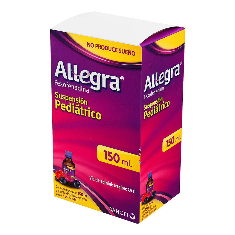 Allegra Ped Suspensión 600Mg/100Ml 150Ml (Fexofenadina) - WeCare Pharma
