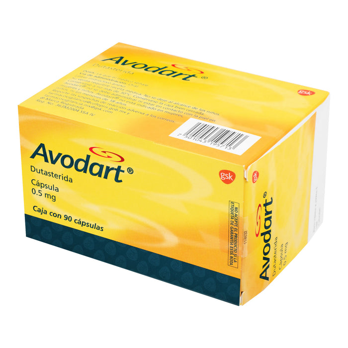 Avodart 5Mg Con 90 Capsulas (Dutasterida) 3 - 7501043195713