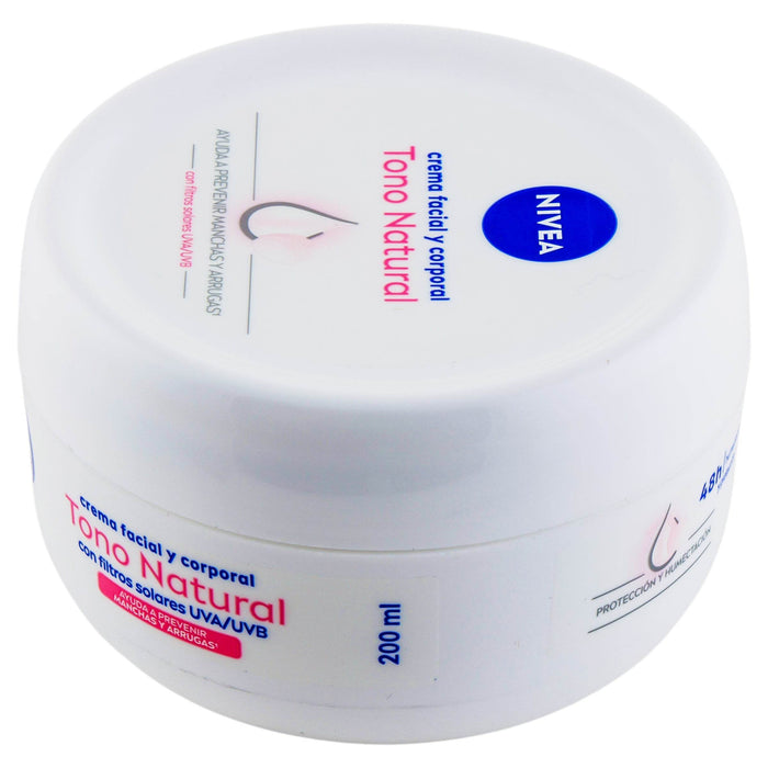 Nivea Crema Aclarado Natural 200Ml - WeCare Pharma