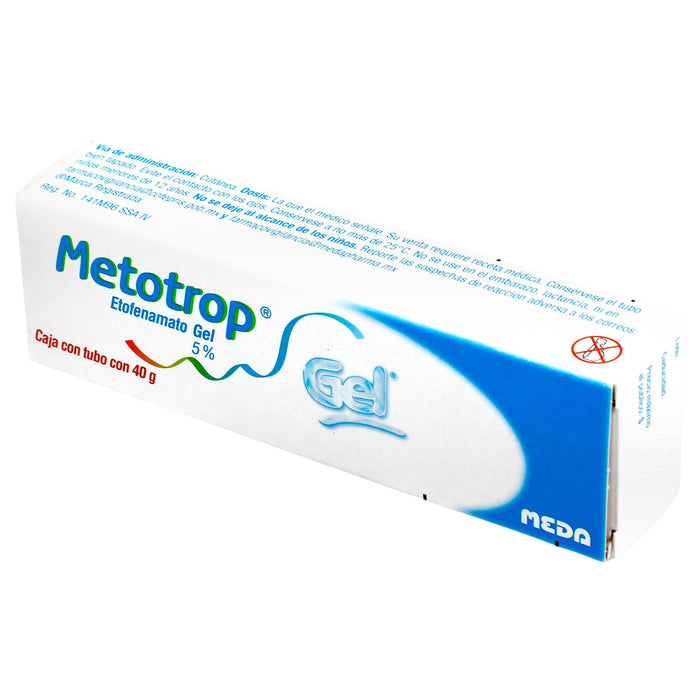 Metotrop Gel 5% 40G (Etofenamato) - WeCare Pharma