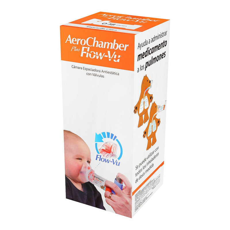Aerochamber Plus Flow-Vu Bebe - WeCare Pharma