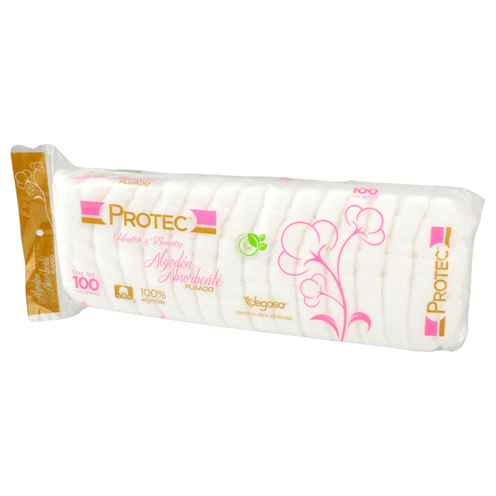 Algodón Plisado Protec 100G - WeCare Pharma
