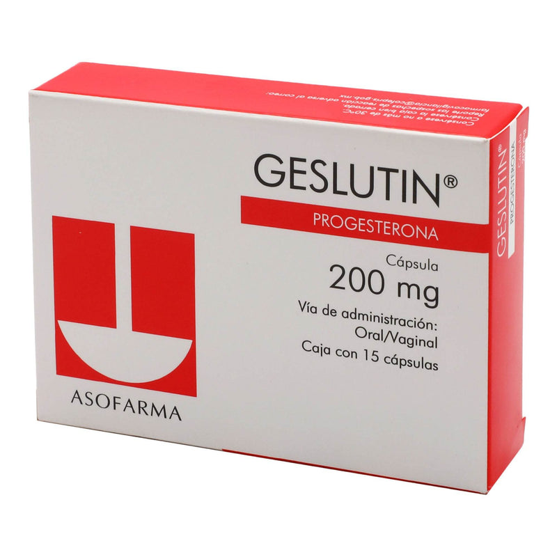 Geslutin 200Mg Con 15 Capsulas (Progesterona) - WeCare Pharma