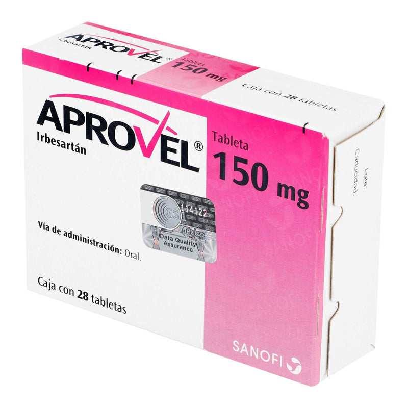 Aprovel 150Mg Con 28 Tabletas (Irbesartan) - WeCare Pharma