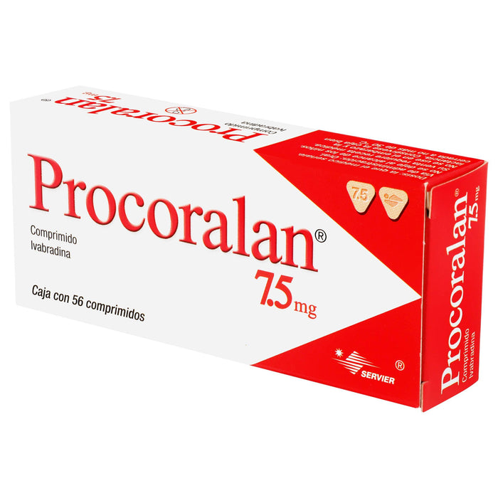 Procoralan (Ivabradina) Com 7.5Mg Con 56 - WeCare Pharma