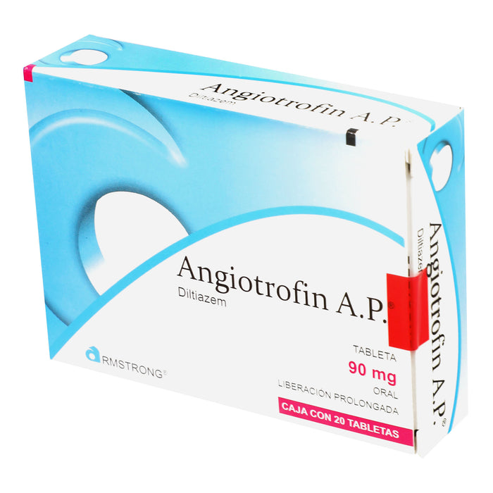 Angiotrofin Ap 90Mg Con 20 Tabletas (Diltiazem) 3 - 7501089802033