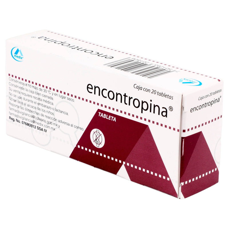 Encontropina 10Mg/20Mg Con 20 Tabletas (Ketorolaco/Hioscina) - WeCare Pharma