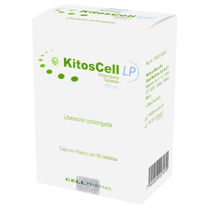 Kitoscell 600Mg Con 90 Tabletas (Pirfenidona) - WeCare Pharma