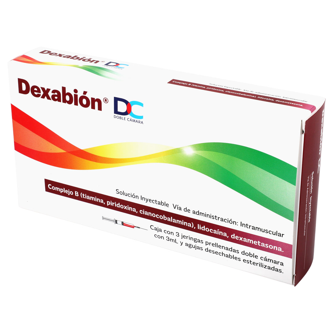 Dexabion Dc Jeringa Con 3 (Complejo B/Lidocaina/Dexametasona) 3 - 7501298217703