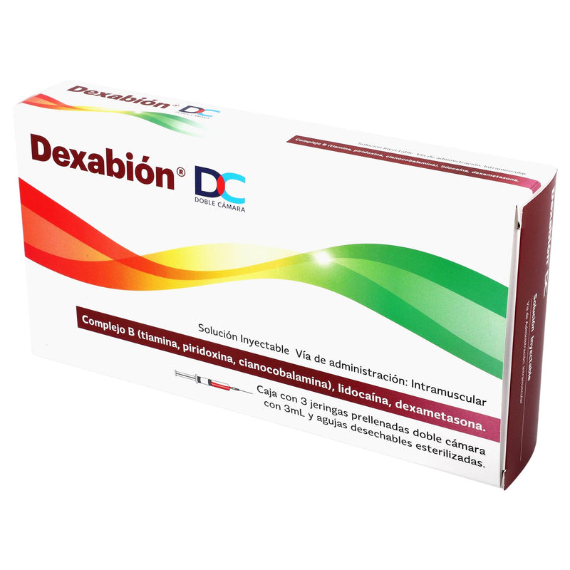 Dexabion Dc Jeringa Con 3 (Complejo B/Lidocaina/Dexametasona) - WeCare Pharma