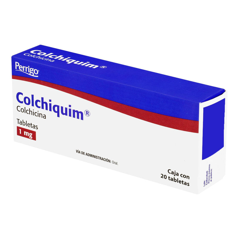 Colchiquim 1Mg Con 20 Tabletas (Colchicina) - WeCare Pharma