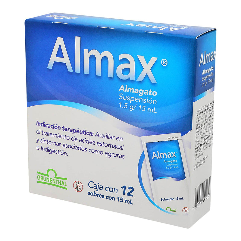 Almax Sobre 1.5G/15Ml Con 12 (Almagato) - WeCare Pharma