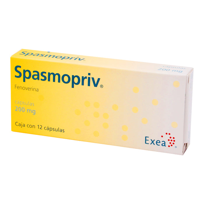 Spasmopriv 200Mg Con 12 Capsulas (Fenoverina) 3 - 7501314704927