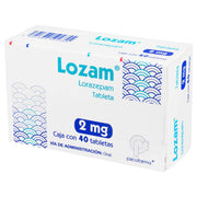 Lozam (Lorazepam) Tabletas 2Mg Con 40 - WeCare Pharma