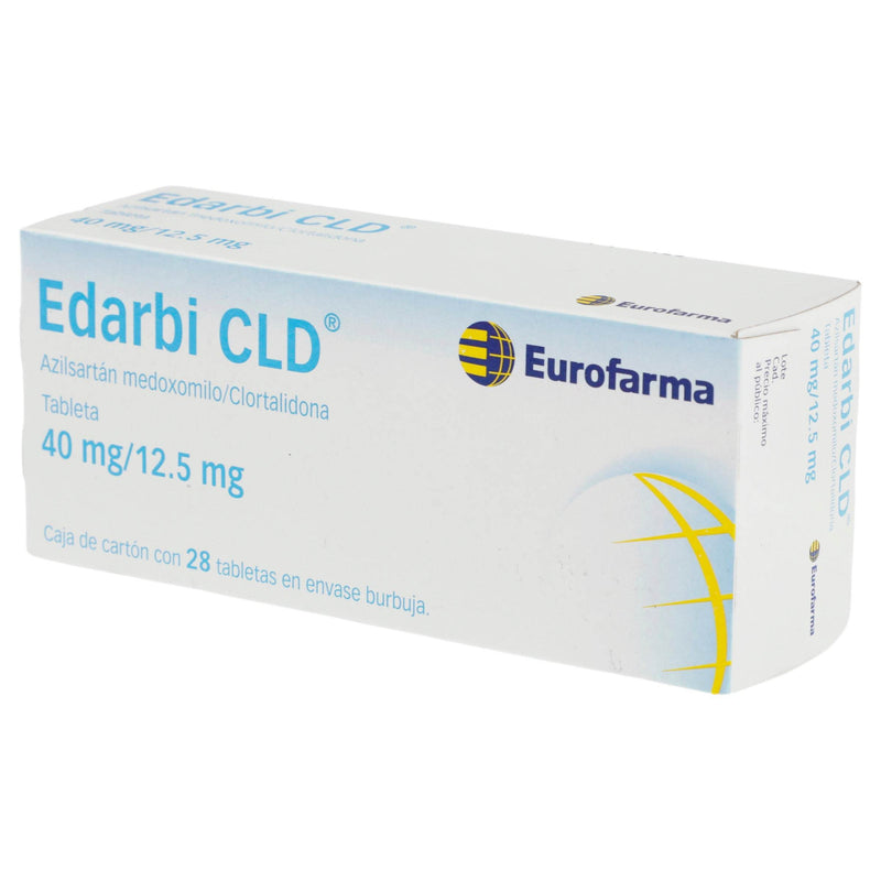 Edarbi Cld 40Mg/12.5Mg Con 28 Tabletas (Azilsartan Medoxomilo/Clortalidona) - WeCare Pharma