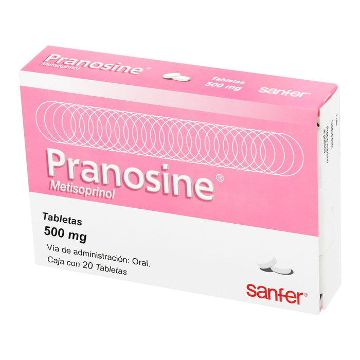 Pranosine 500Mg Con 20 Tabletas (Metisoprinol) - WeCare Pharma