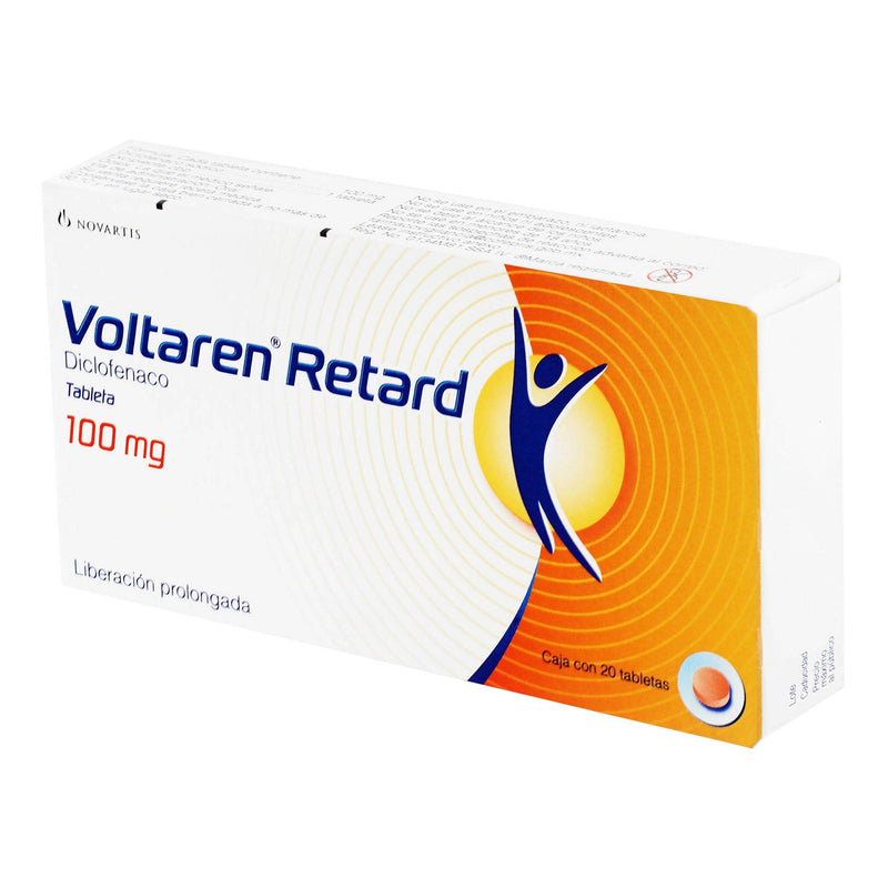 Voltaren Retard 100Mg Con 20 Tabletas (Diclofenaco) - WeCare Pharma
