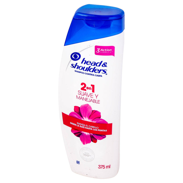 Head & Shoulder 2 En 1 Shampoo 375Ml - WeCare Pharma