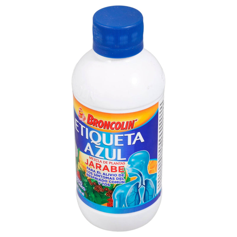 Broncolin Etiqueta Azul Jarabe 250Ml (Mezcla De Plantas) - WeCare Pharma