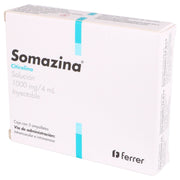 Somazina 1000Mg/4Ml Con 5 Ampulas (Citicolina) - WeCare Pharma