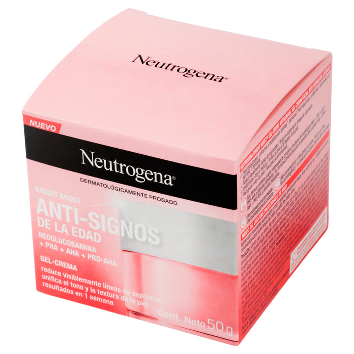 Neutrogena Brigth Boost Gel Anti-Signos De La Edad 50G 3 - 7891010249861