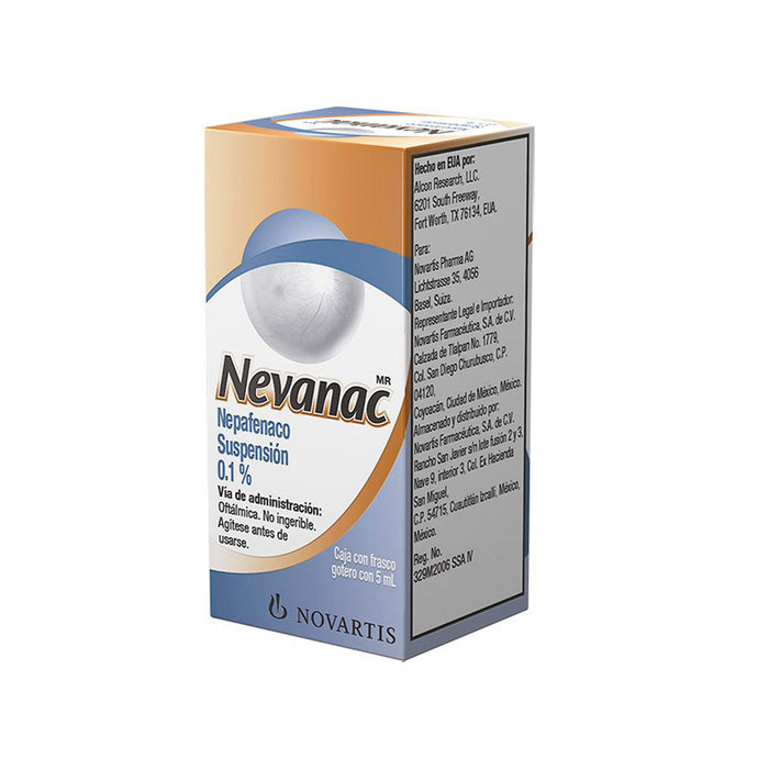 Nevanac Gotas Oft 0.1% 5Ml (Nepafenaco) 2 - 7501124820749