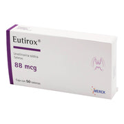 Eutirox 88Mcg Con 50 Tabletas (Levotiroxina Sodica) - WeCare Pharma