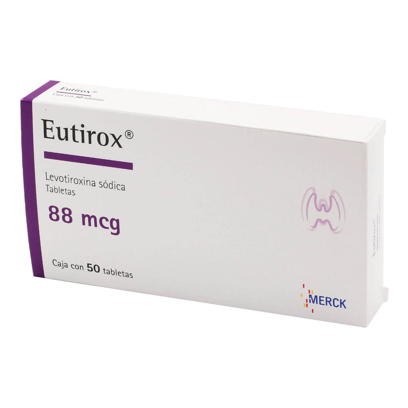 Eutirox 88Mcg Con 50 Tabletas (Levotiroxina Sodica) - WeCare Pharma