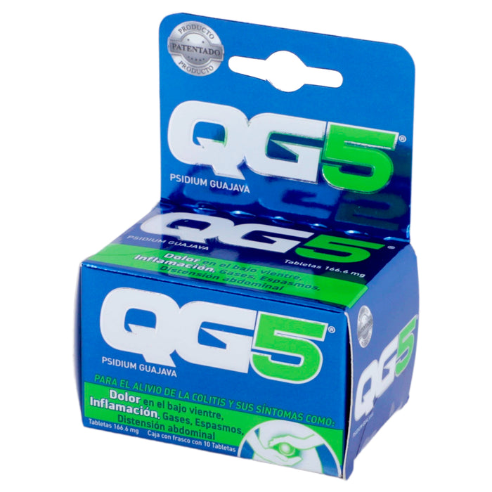 Qg5 166.6Mg Con 10 Tabletas (Psidium Guajava) 4 - 650240028533