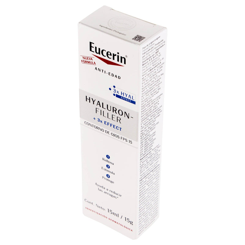 Eucerin Hyaluron-Filler Contorno De Ojos 15Ml - WeCare Pharma