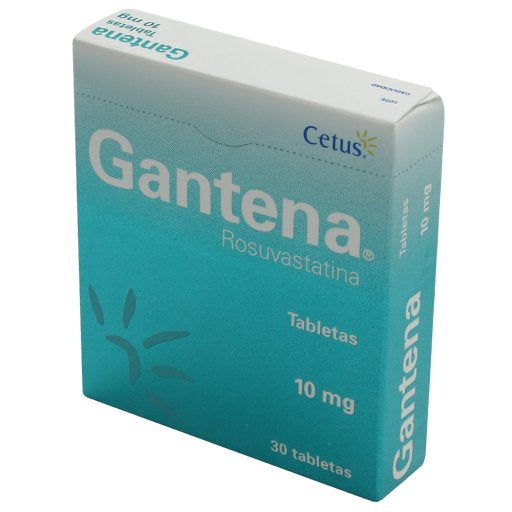 Gantena 10Mg Con 30 Tabletas (Rosuvastatina) 7 - 7501314705818