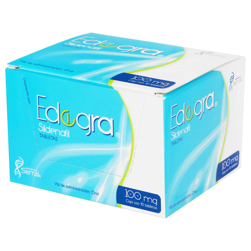 Edegra (Sildenafil) Tabletas 100Mg Con 10 - WeCare Pharma